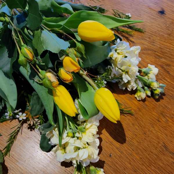 Designers Choice In Yellows & White