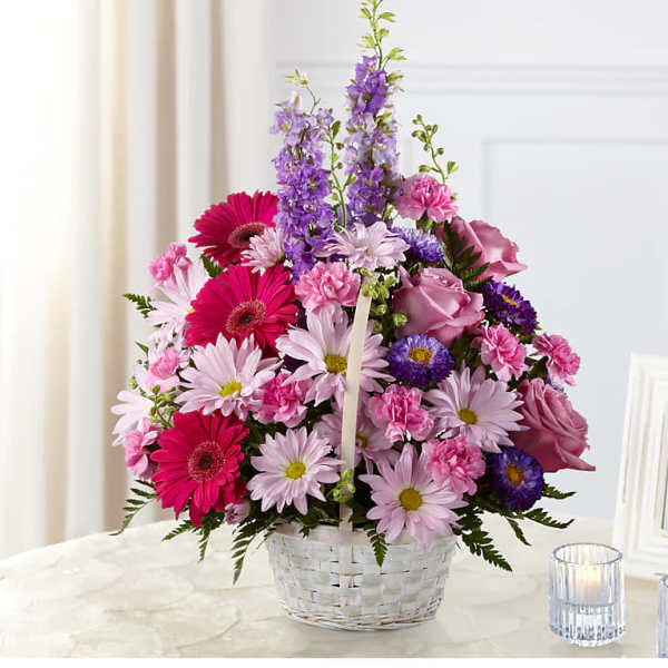 Pastel Peace Basket