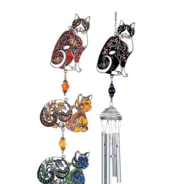 Cat Suncatcher Mini-Chime