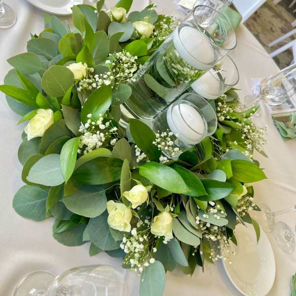 Eucalyptus Elegance Centerpiece