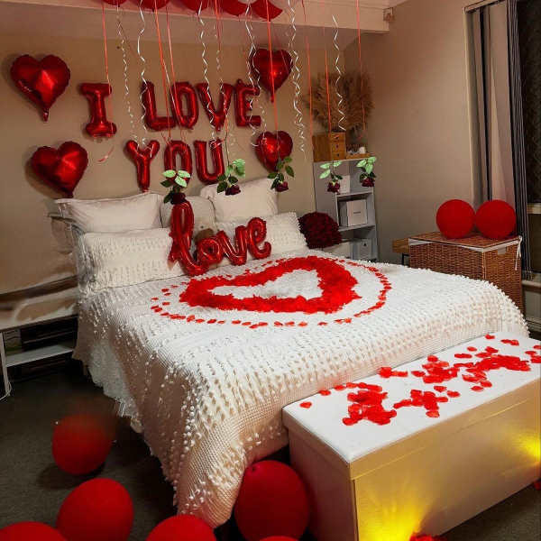 Habitacion llena de amorr