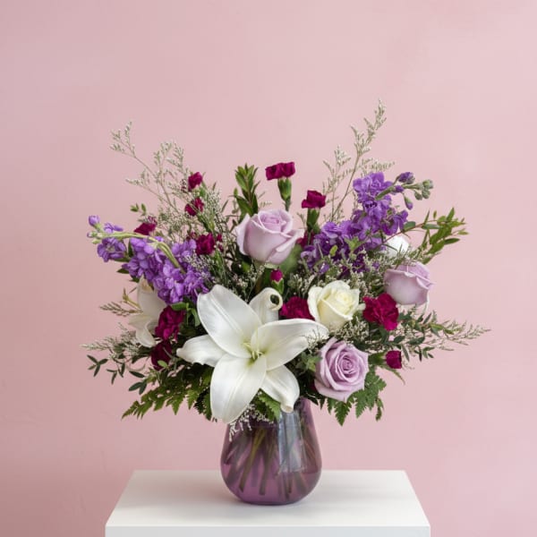 Lavender & White Bouquet