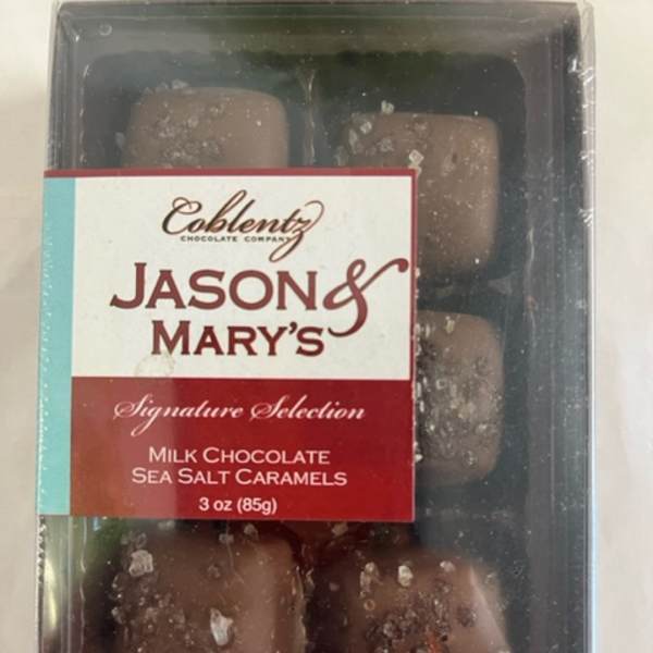 Milk Chocolate Sea Salt Caramels - Small