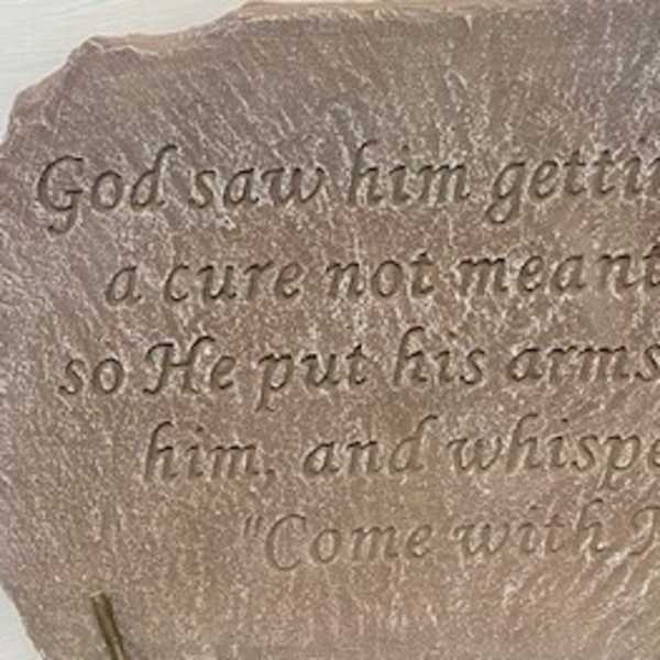 God Saw him Getting Tired (Red)
