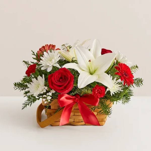 Fields Of Europe® Christmas Basket