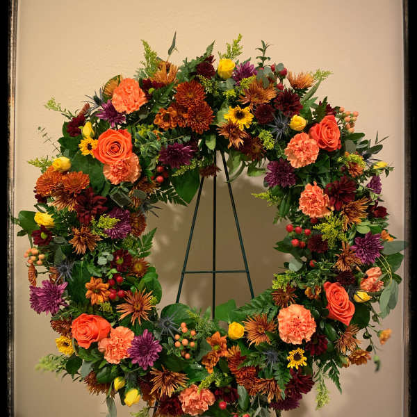 Heavenly Fall Wreath