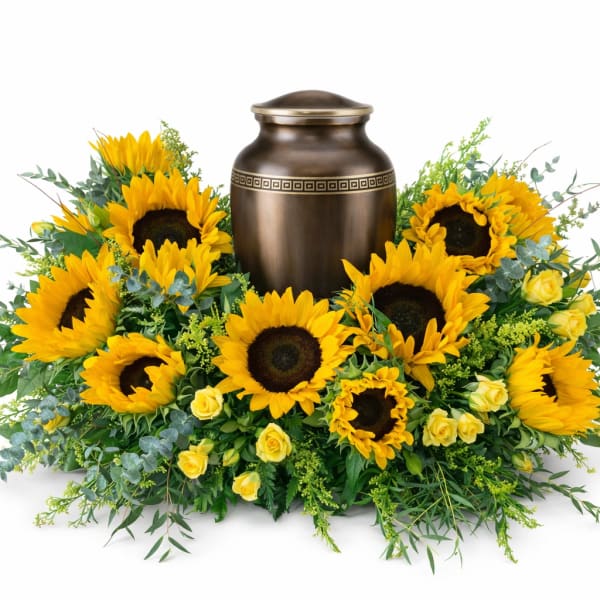 Golden Sunlight Urn