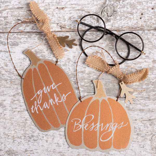 Thanksgiving themed ornament