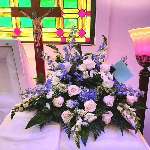 Timeless Essence Casket Spray