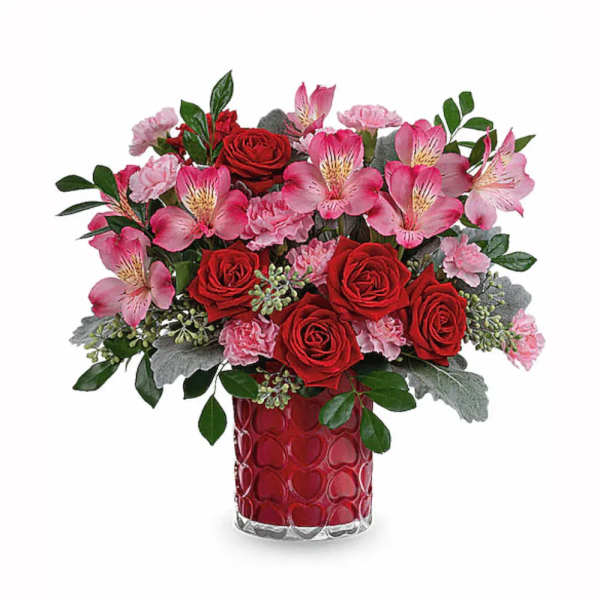 Teleflora's Enchanted Hearts Bouquet