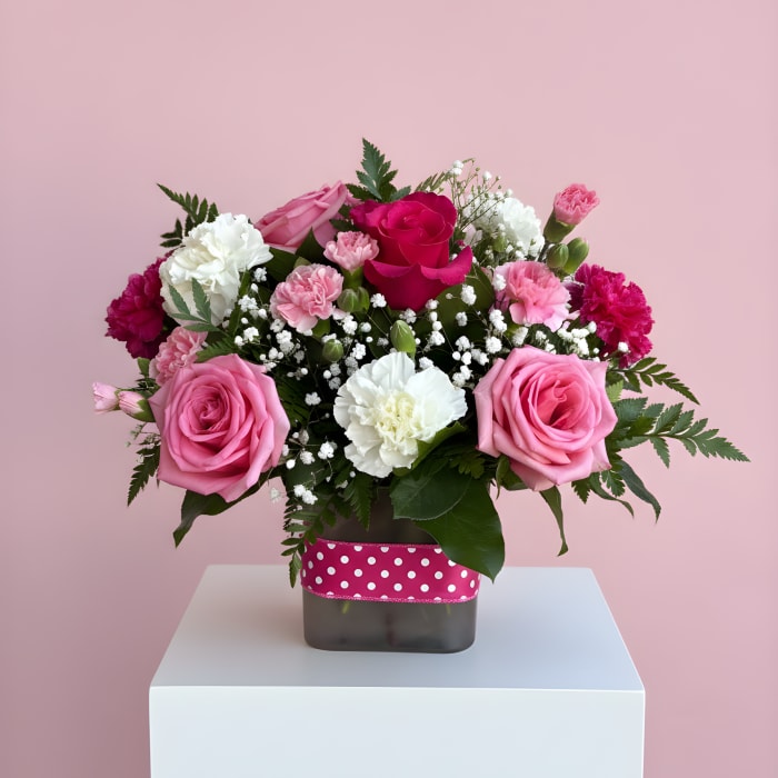 Polka Dot Pink
