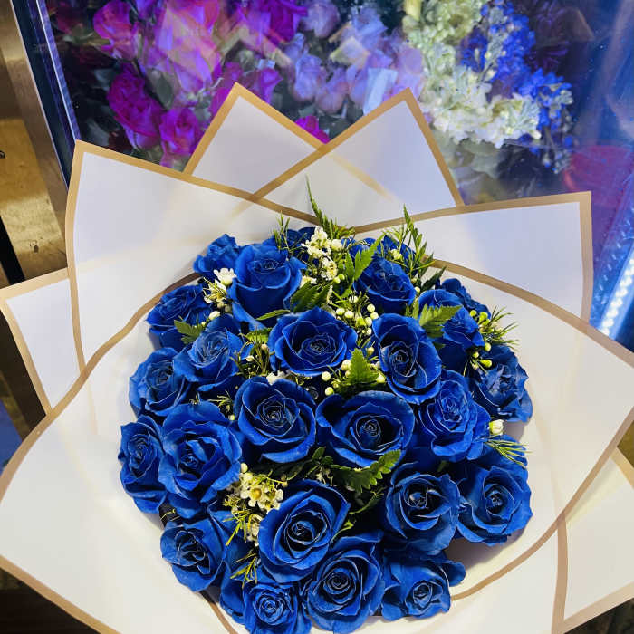 Blue roses