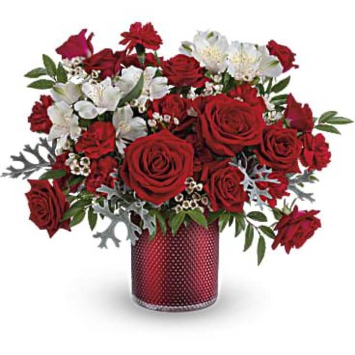 Radiant Crimson Bouquet