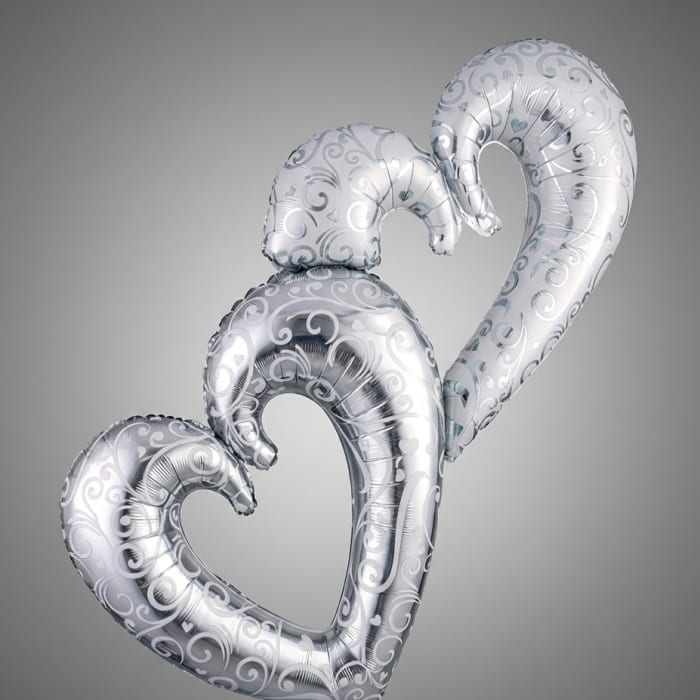 Interlocking Hearts 36" x 53"