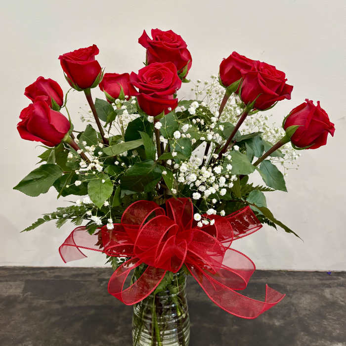 Dozen Long Stemmed Red Roses