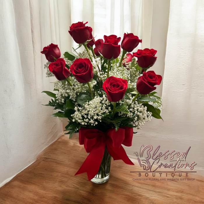 Dozen Long Stemmed Red Roses