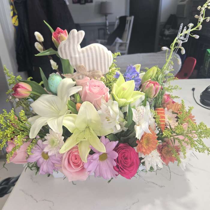 Easter Surprise centerpiece