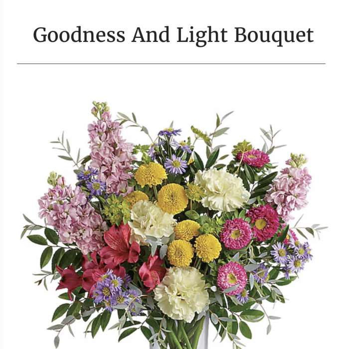 Goodness and light bouquet