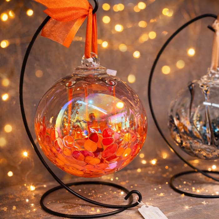 Glass Orb on a Stand - 6 inch