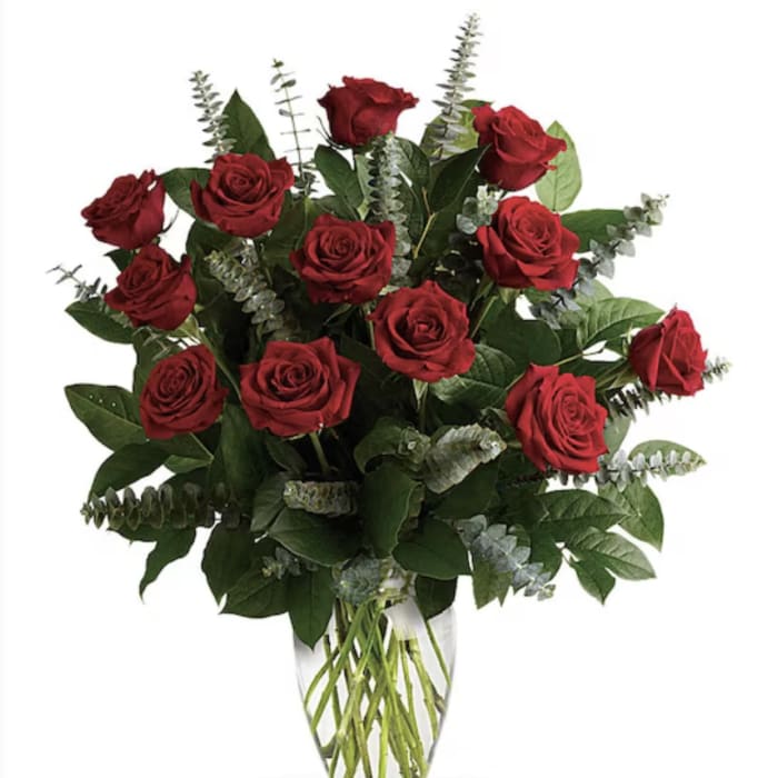 Dozen Long Stemmed Roses by BloomNation™