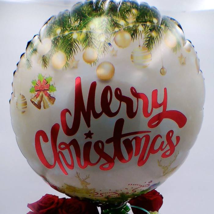 Christmas Rose Flower Bag