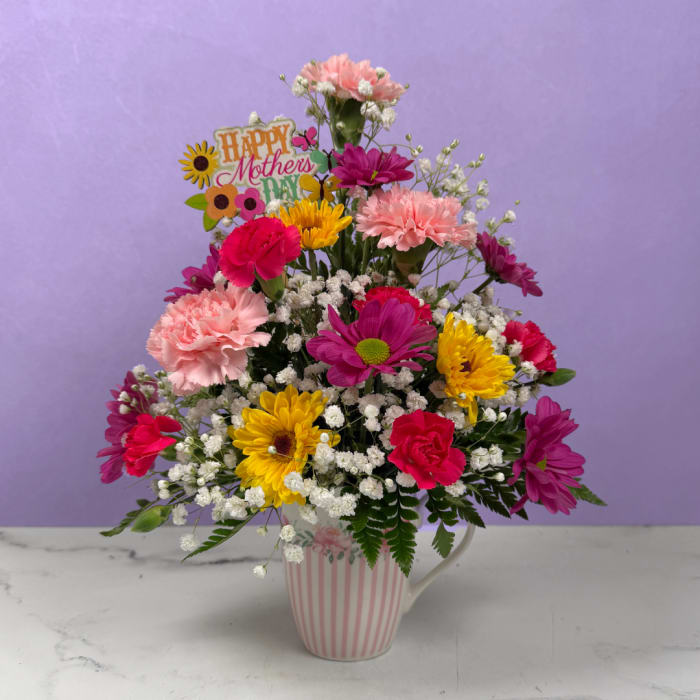 Hug in a Mug Bouquet