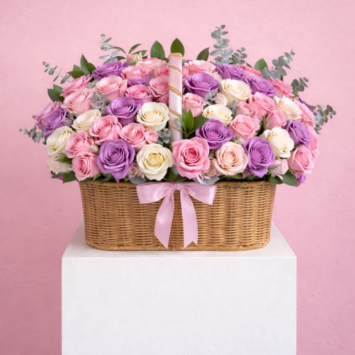 Mom Large Colorful Basket