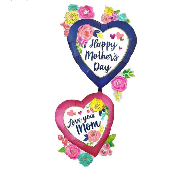 Happy Mother's Day Balloon Floral Stack