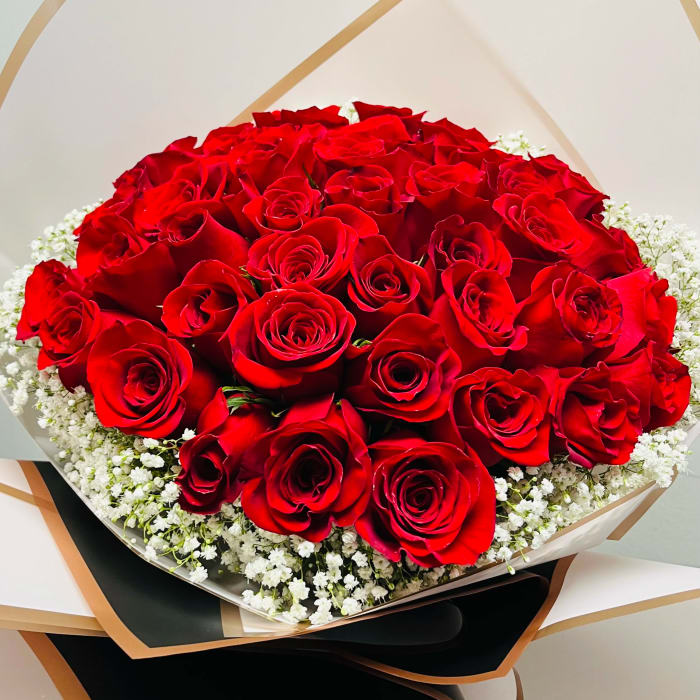 Red Rose Bouquet/Ramo Buchon