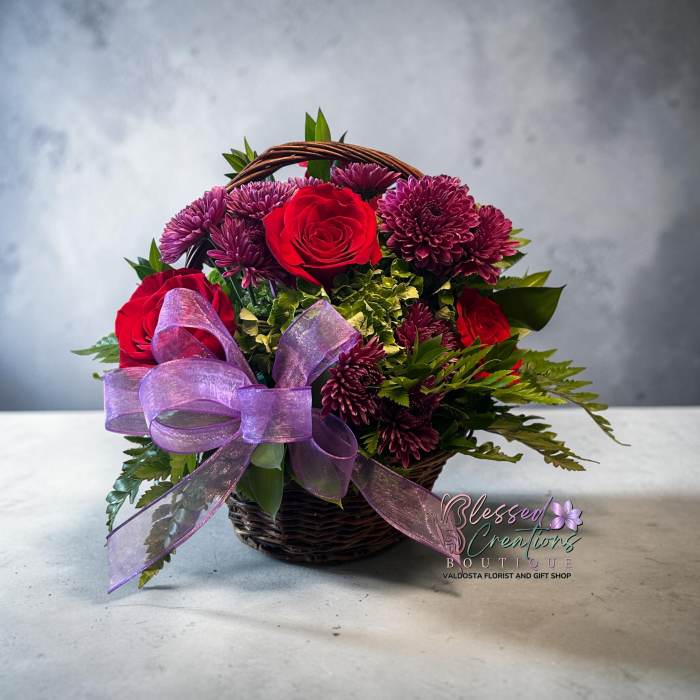 Peaceful Blooms Basket