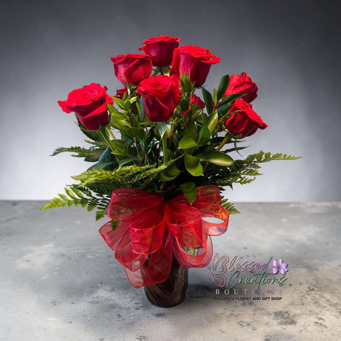 Dozen Long Stemmed Red Roses