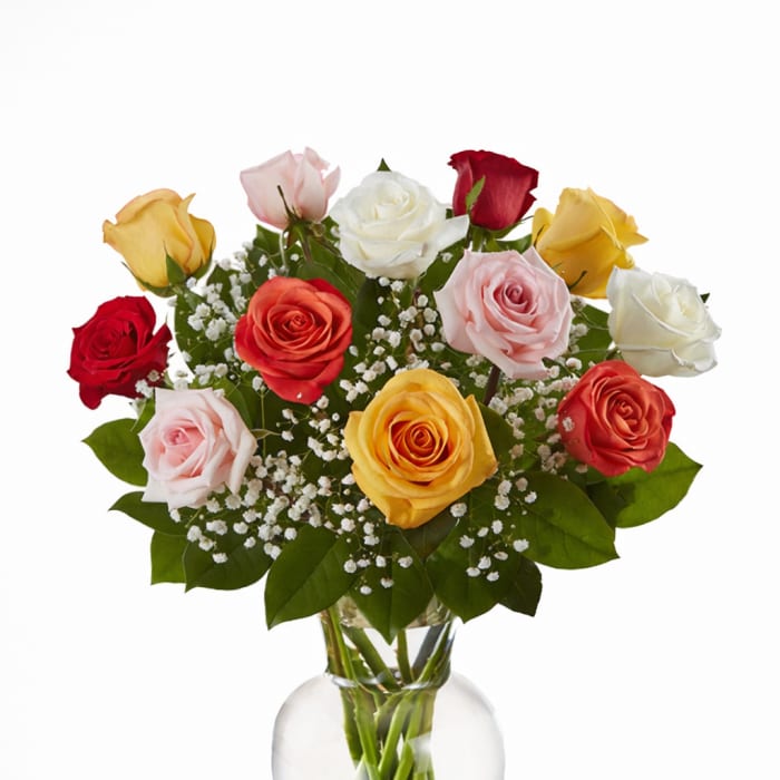 Classic Rose Vases