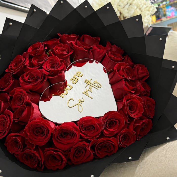 Selfie Bloom Heart