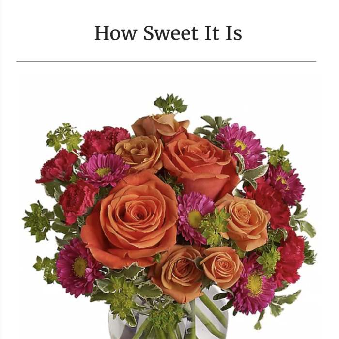 How sweet it is