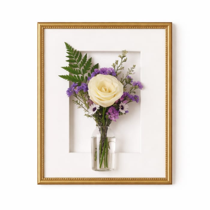 Wall en Fleurs – Unique Creation 1