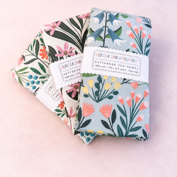 Blooming Kitchen Towels
