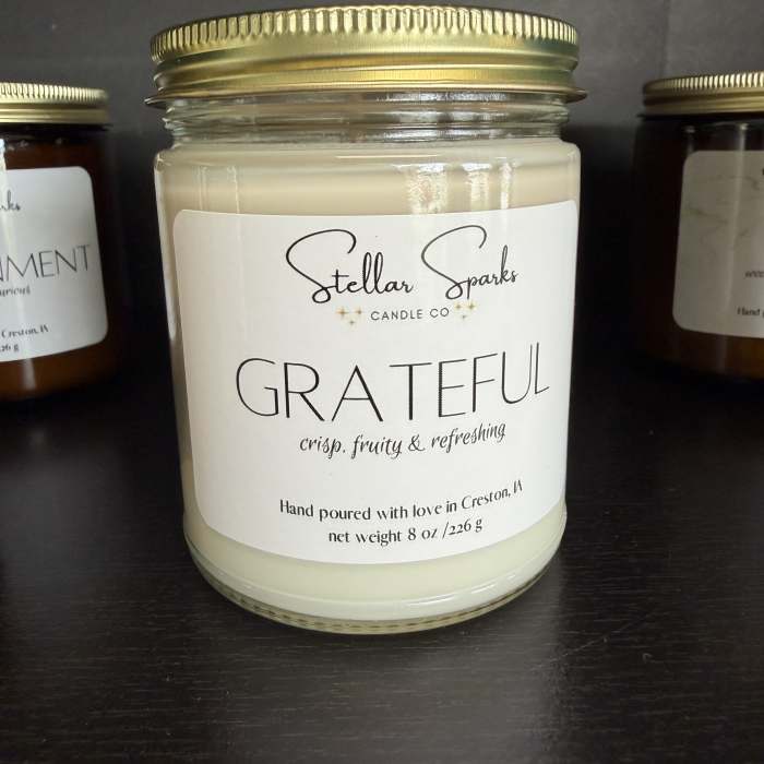 Grateful 8oz Candle