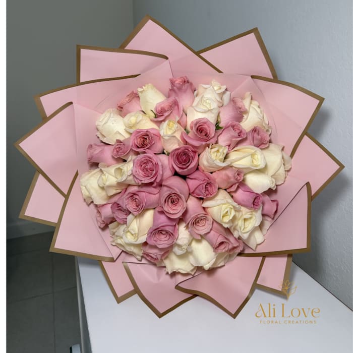 Pink and White Bouquet