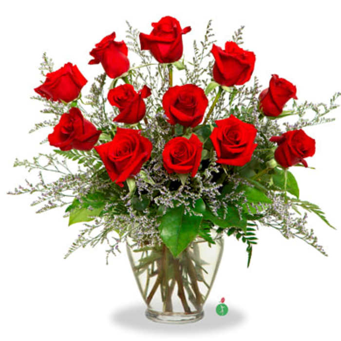 Twelve Red Roses