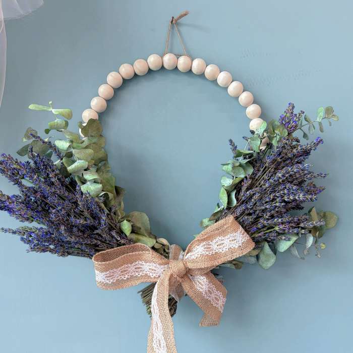 Aromatic English Lavender & Eucalyptus Wreath (Summer Limited)