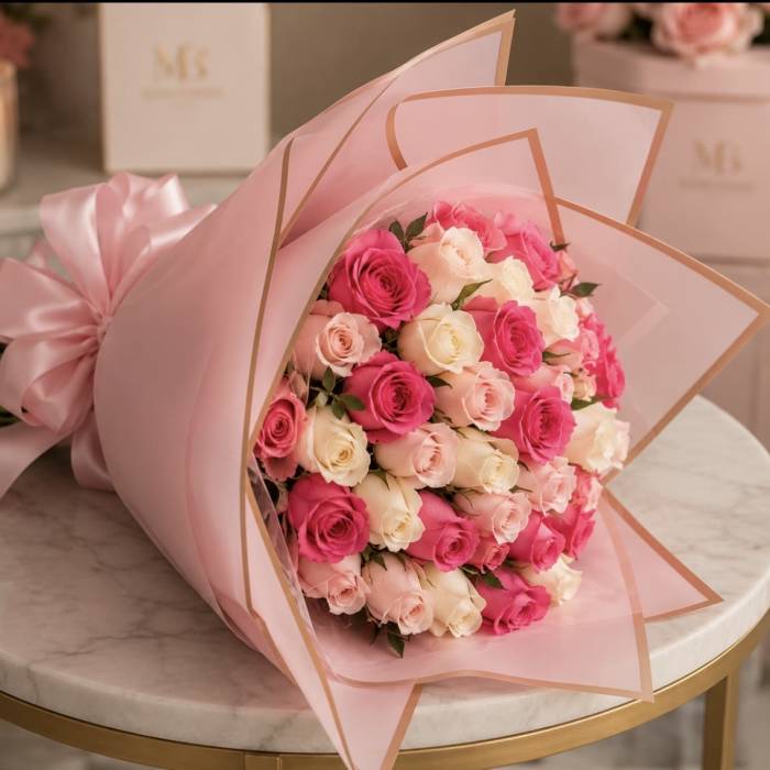 Wrapped Pink