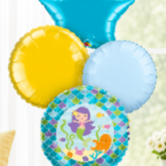 Mermaid Shimmer Balloon Bundle