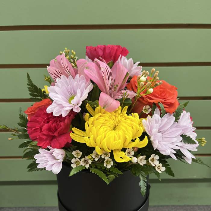 Brightest Blooms Hat Box