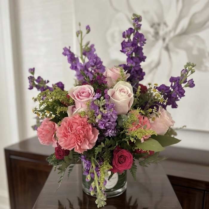 Purple Larkspur Arrangement