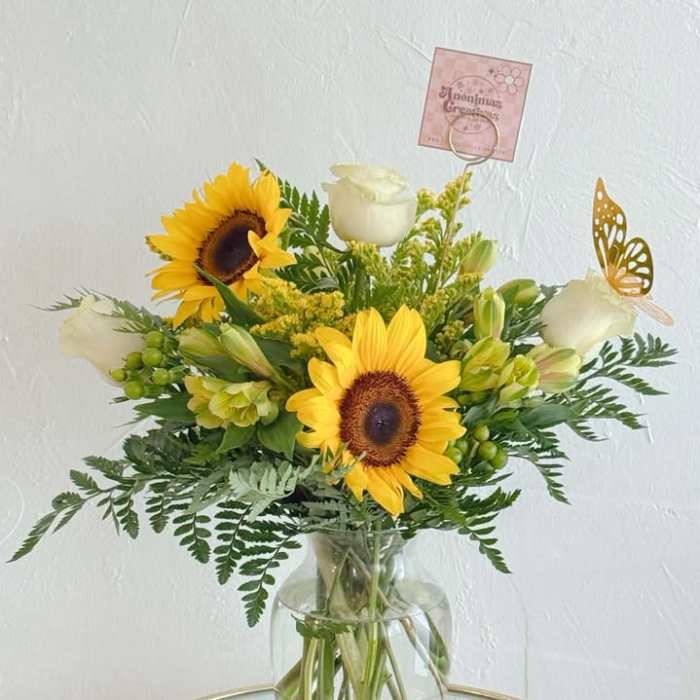 Girasoles en Jarron