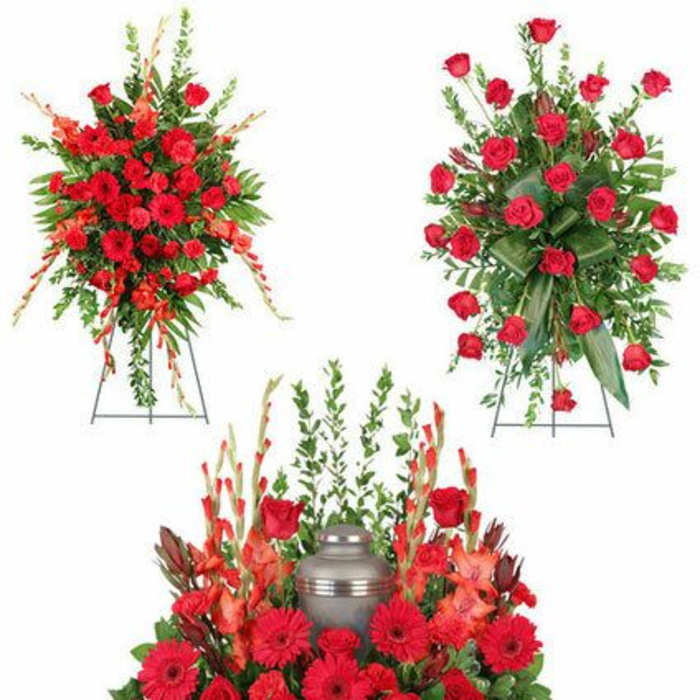 Scarlet Sentiments Sympathy Collection