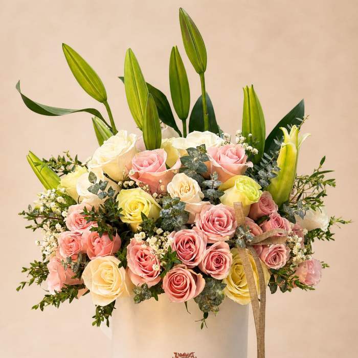 Soft Blush Luxury Arrangement