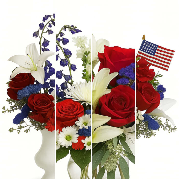 Patriotic Florist’s Choice