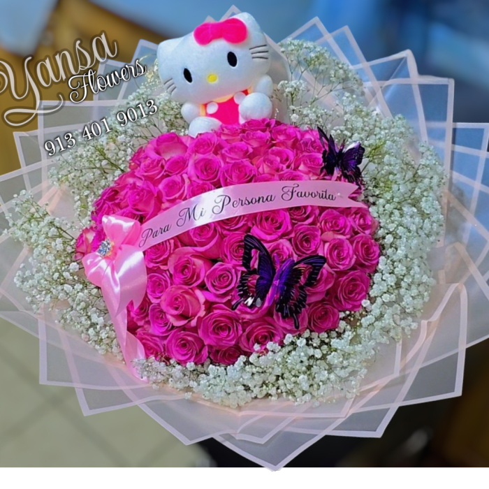 75 Cartoon Chic Bouquet