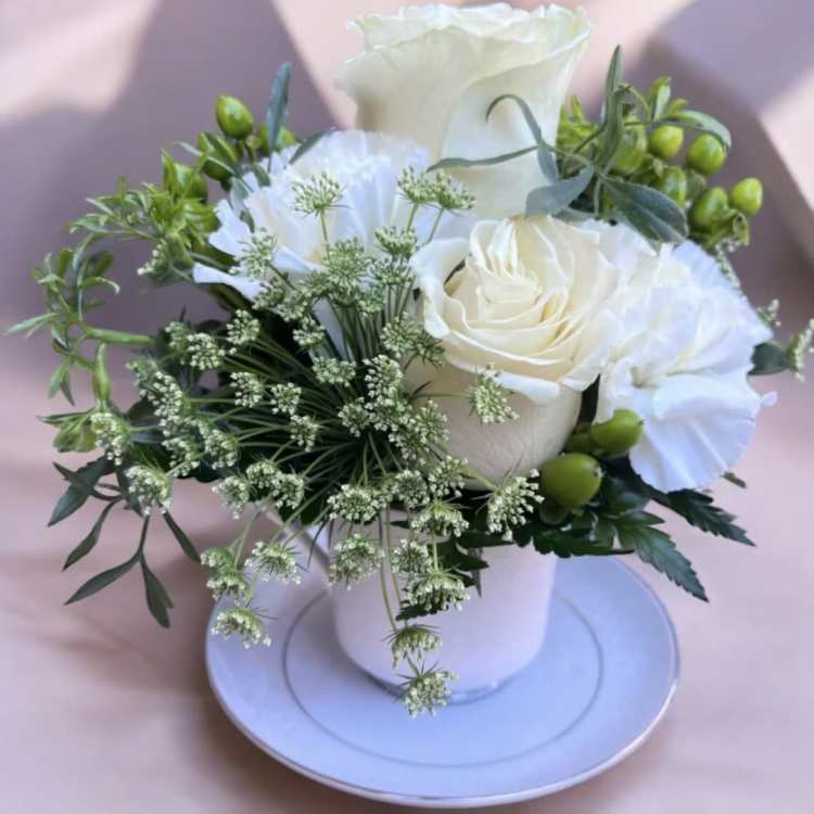 Blueberry Cream Tea Cup